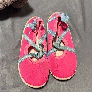 Speedo Kids Water Shoes in Pink and Blue